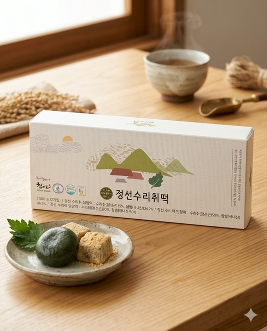 정선 수리취떡 선물세트