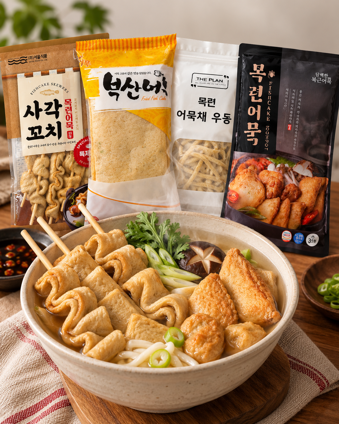목련 어묵 4종 세트